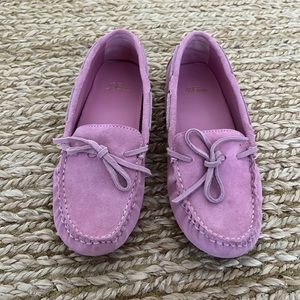 J. Crew suede mocassins